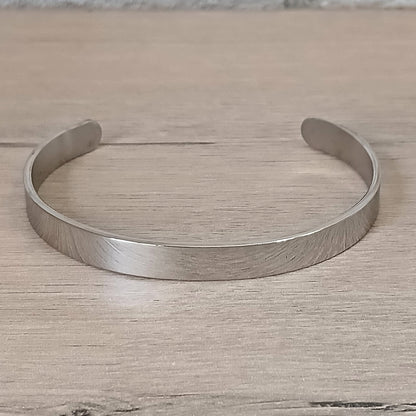 Sisters Connected By Heart Cuff Bracelet with Gift Box & Card