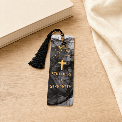 Faith Collection Handmade Christian Bookmark with Ribbon & Charm