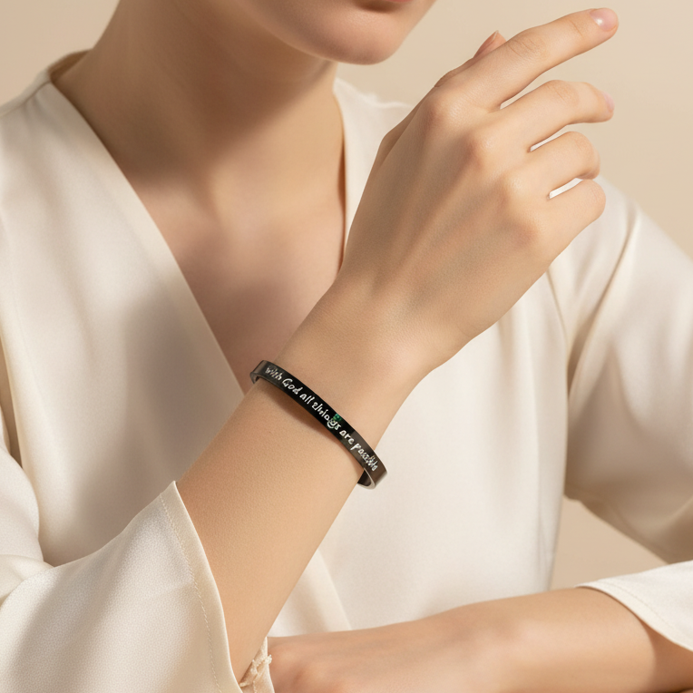 With God All Things are Possible Bracelet1