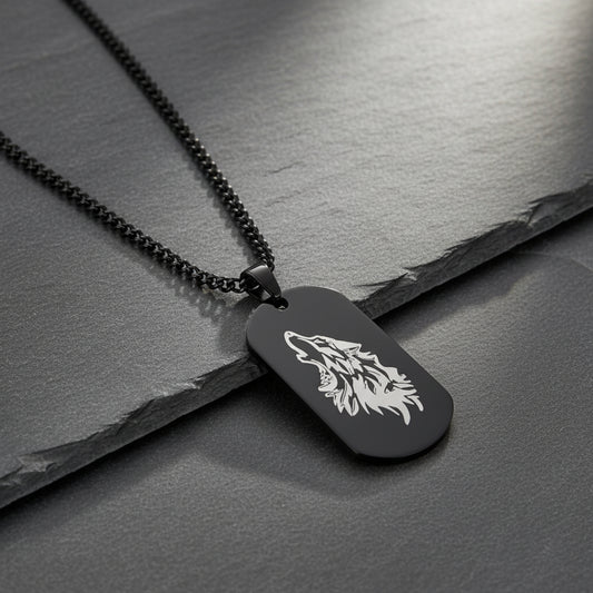 Beautymogul-wolf-alpha-dog-tag-necklace