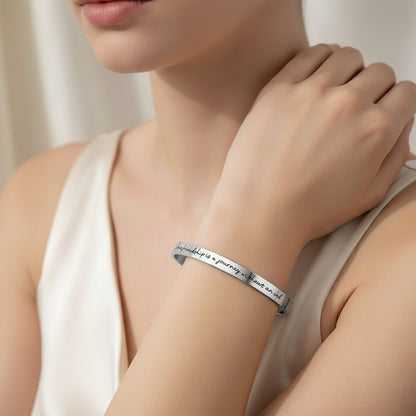 Beautymogul Friendship Bracelet Silver