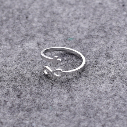 Cross and Infinity Ring