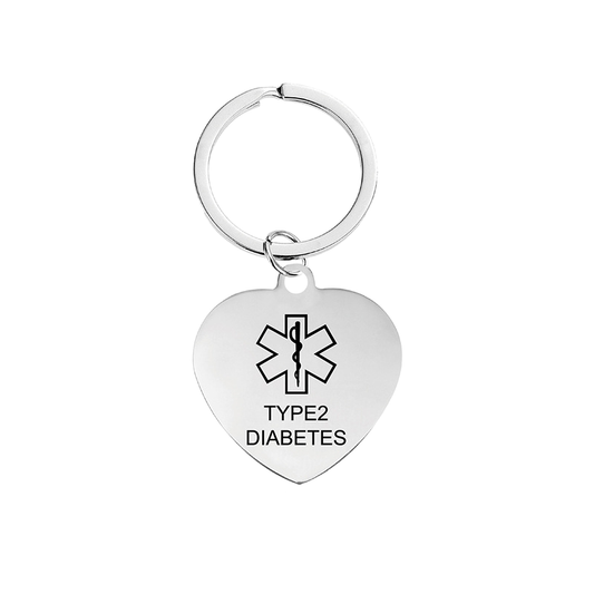 Type2 Diabetes Key Ring