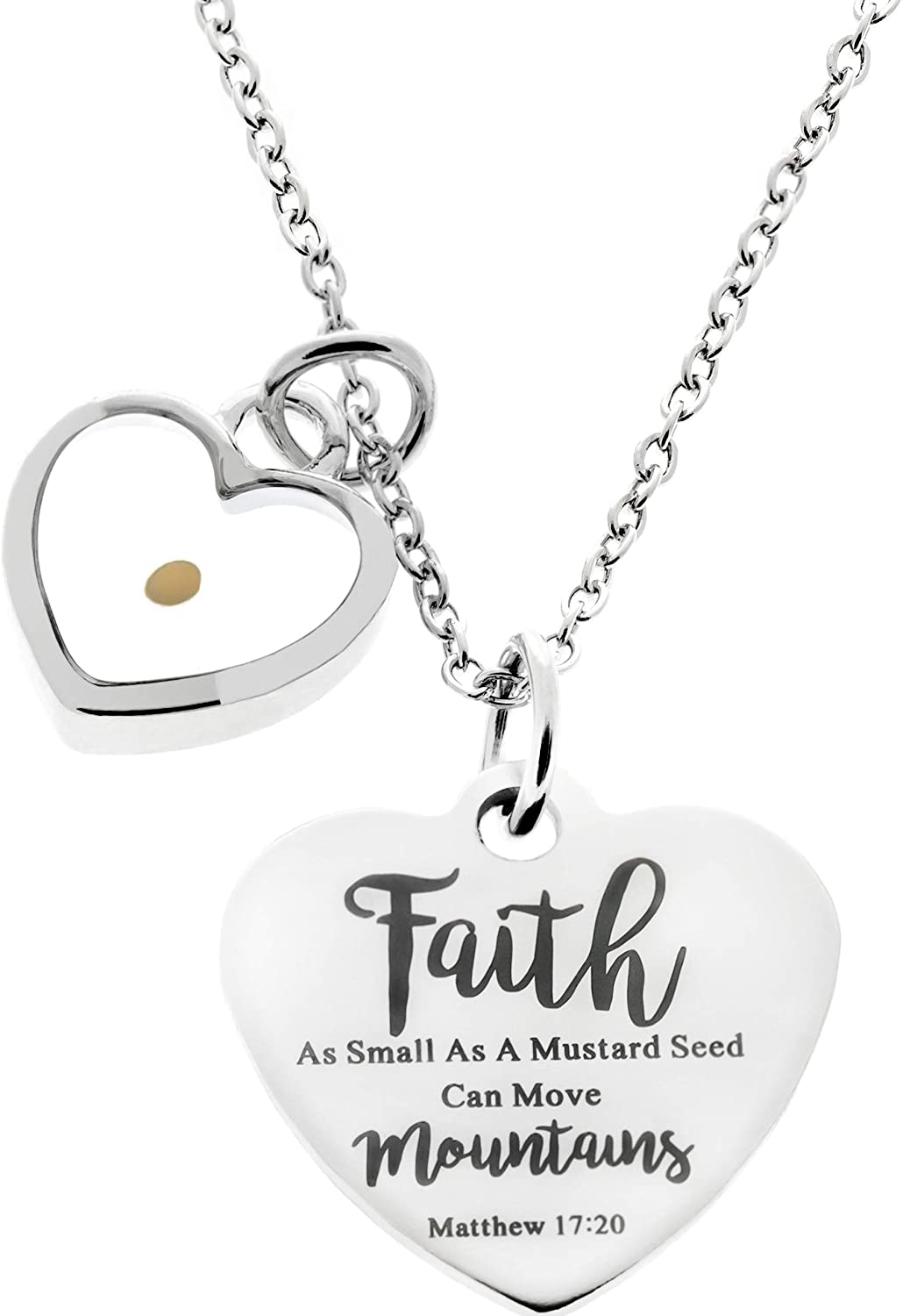 Faith Moves Mountains Thread Bracelet With Mustard Seed Charm