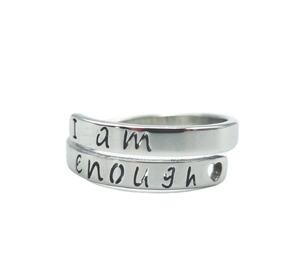 I am Enough Ring