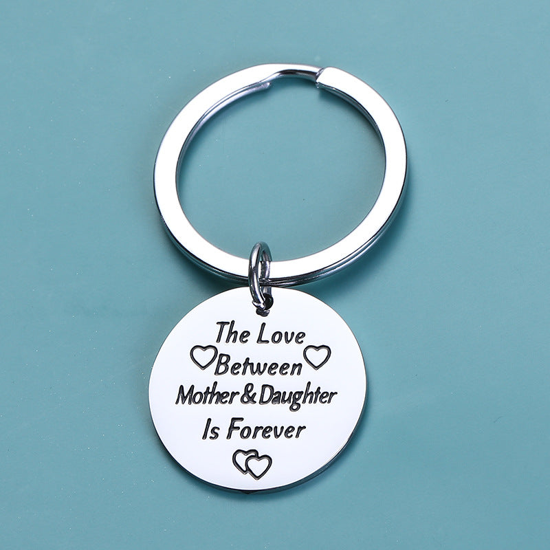 Mother and Daughter Love is forever Keyring