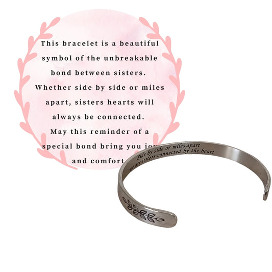 Sister bracelet with card