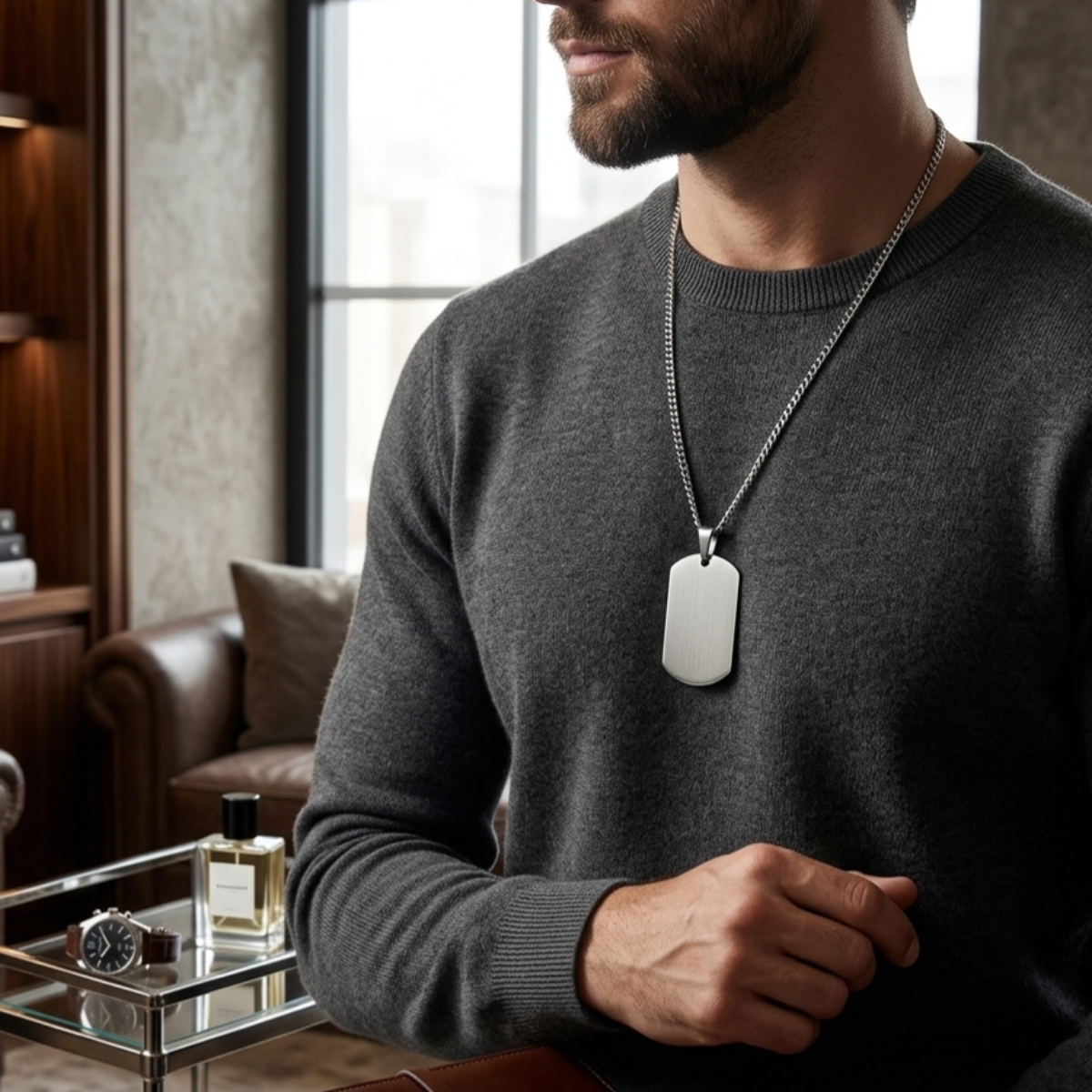 beautymogul-dangle-men-dog tag-silver-premium-luxury