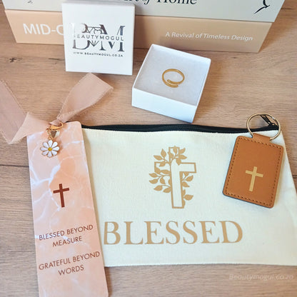 beautymogul-golden-grace-marble-blessed-bookmark