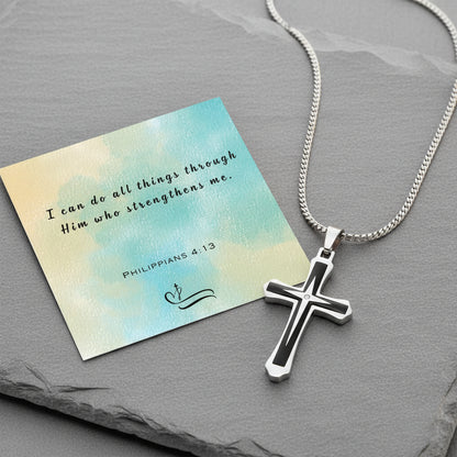 beautymogul-mens-necklace-silver-black-cross