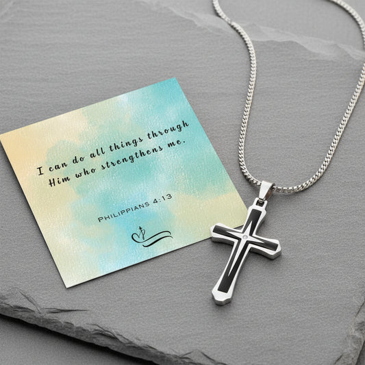 beautymogul-mens-necklace-silver-black-cross