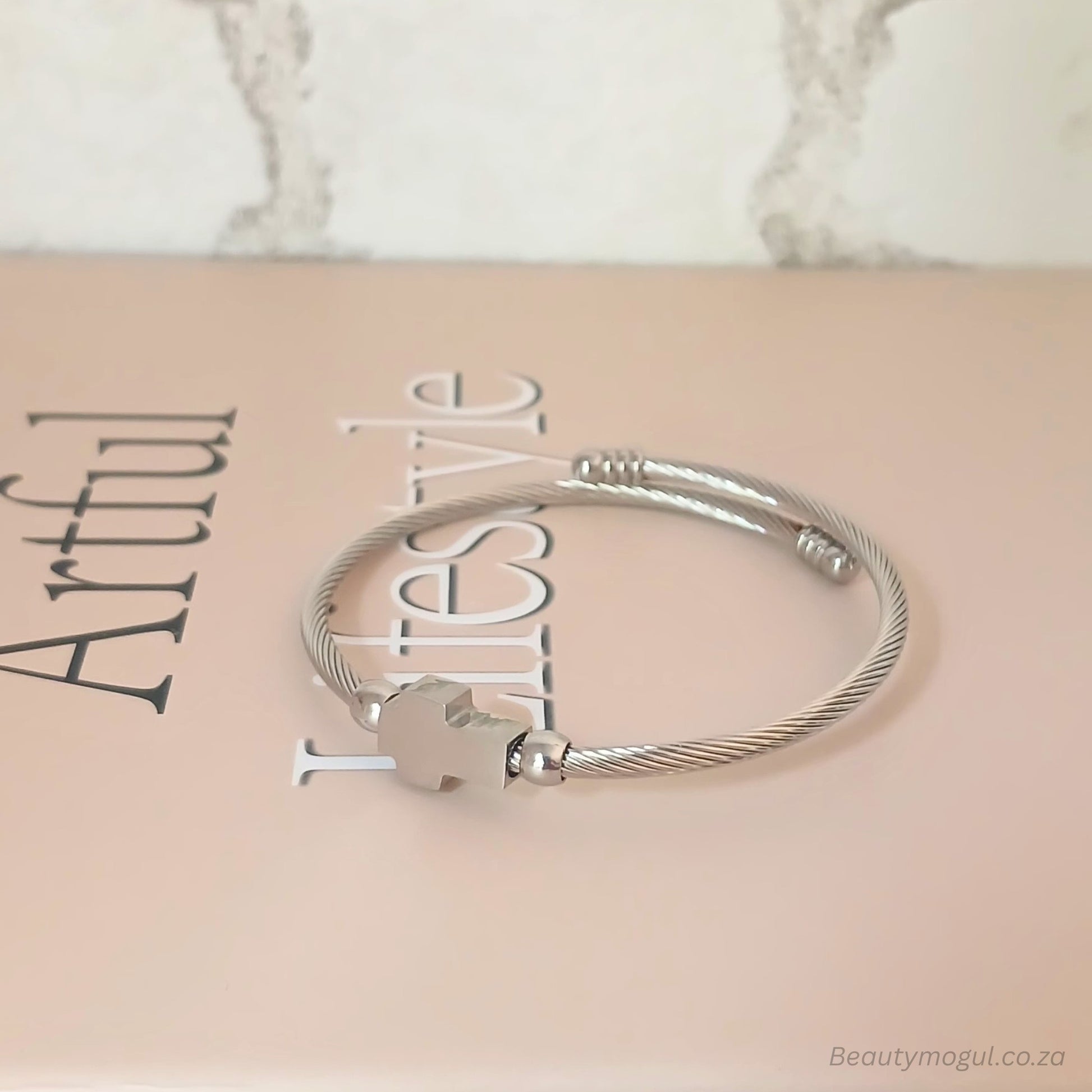 beautymogul-sage-sanctuary-Stainless_steel_cross_rope_bracelet