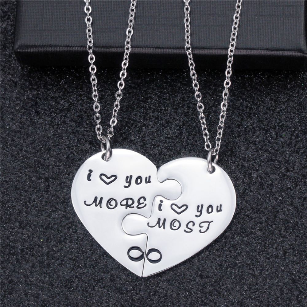 Matching love deals necklaces