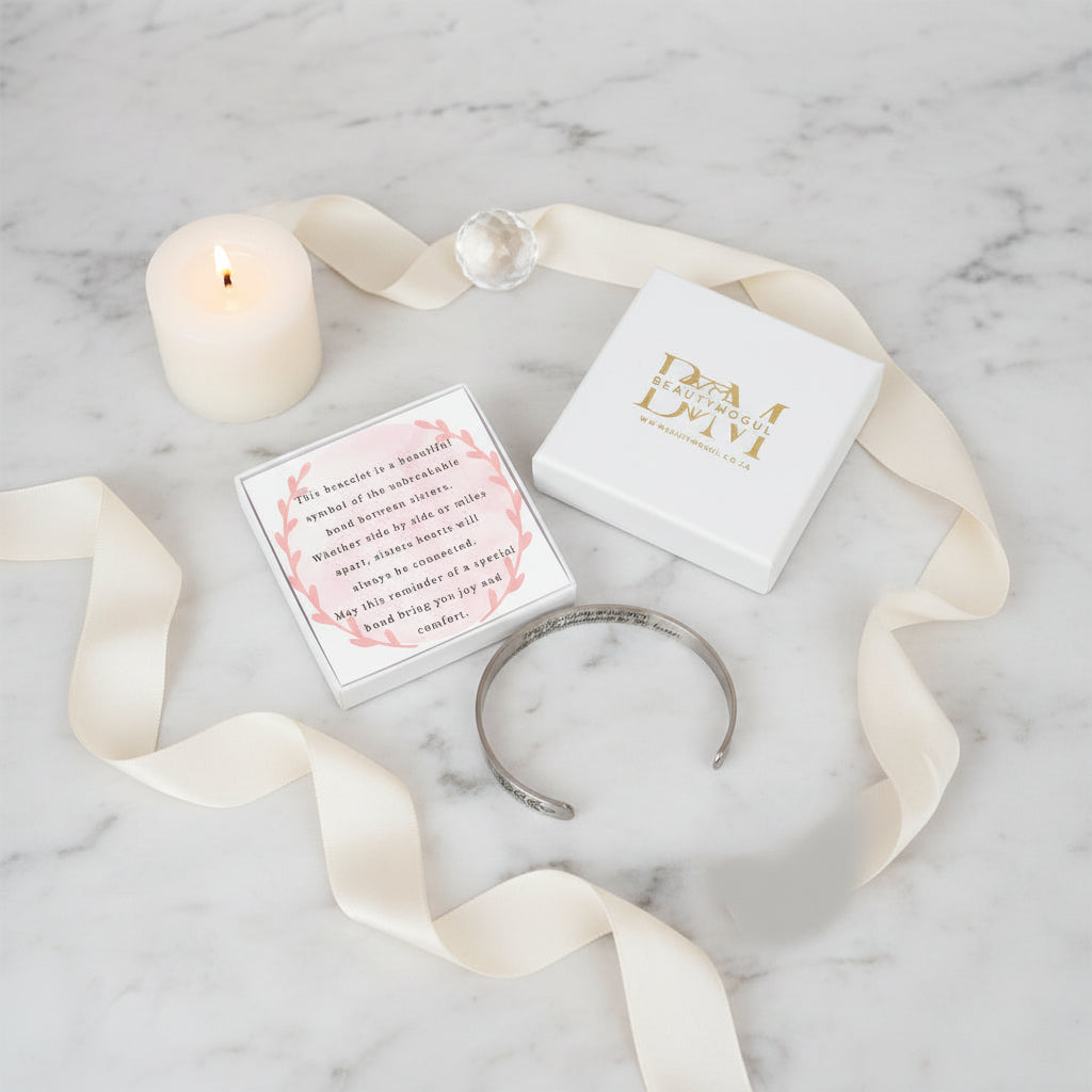 sister bracelet with card